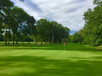 Golfing come rain or shine