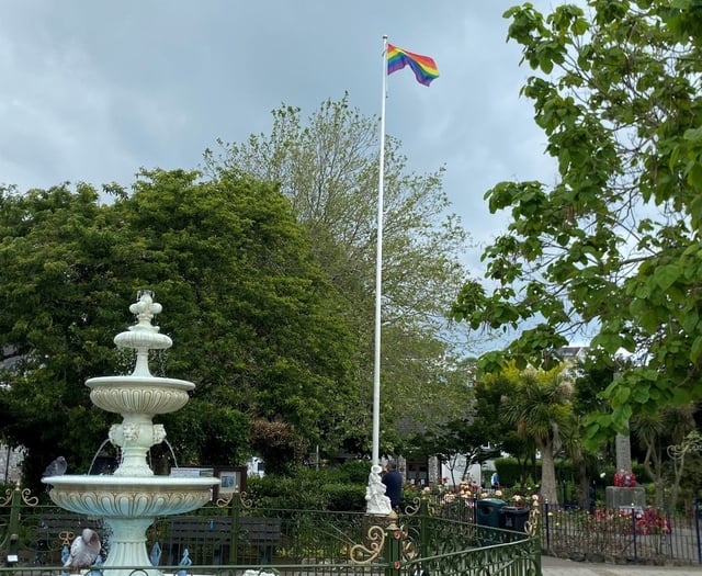 Pride Flag flies in Dartmouth