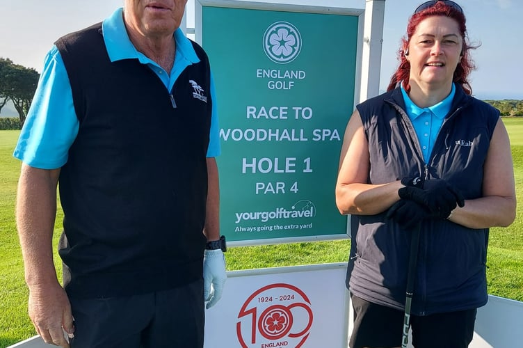 Bigbury duo Roger Edwards and Sarah West