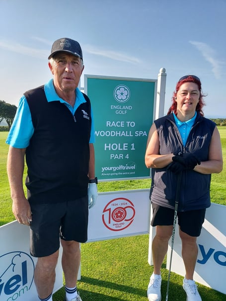 Bigbury duo Roger Edwards and Sarah West