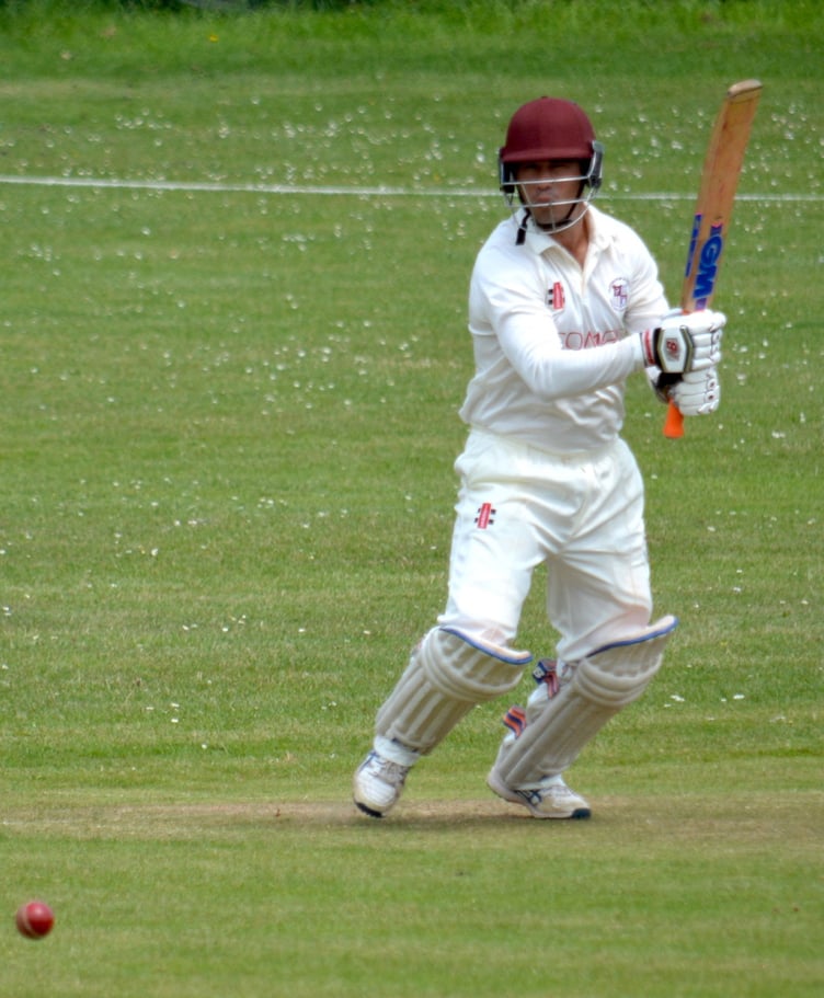 Dartington & Totnes batsman Jono Lloyd, who compiled a century in a losing cause against Ivybridge