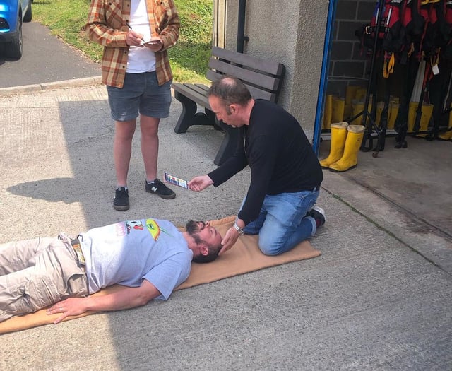 First aid training for lifeboat crews