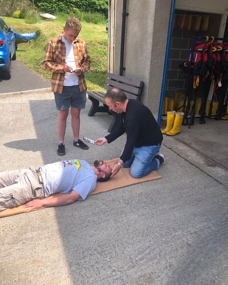 Training underway at Hope Cove Lifeboat