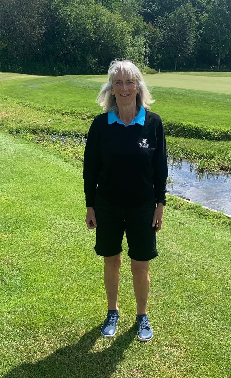 Janet Burton, Bigbury’s Ladies Coronation Trophy winner