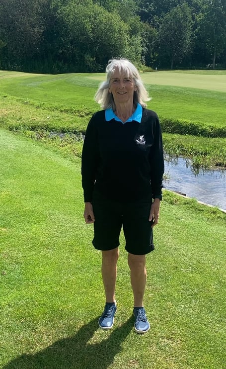 Janet Burton, Bigbury’s Ladies Coronation Trophy winner