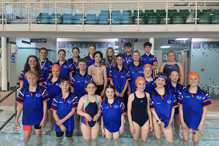 Kingsbridge Kingfishers at the Devon County ASA Development Gala