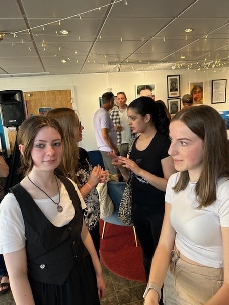 Students from Dartmouth Academy