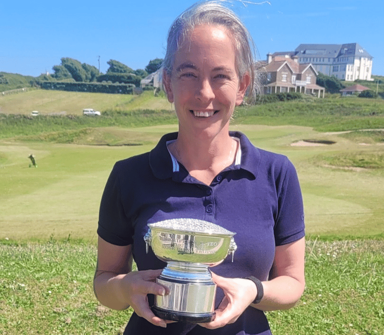 Winner of the Jennifer Yeo memorial Rose Bowl, Claire Guard