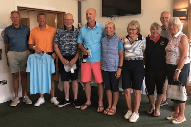 Dartmouth GC prize winners and captains for Joint Captains' Day