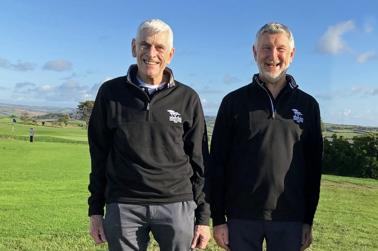 Andrew Ware and Jack Green- two captains