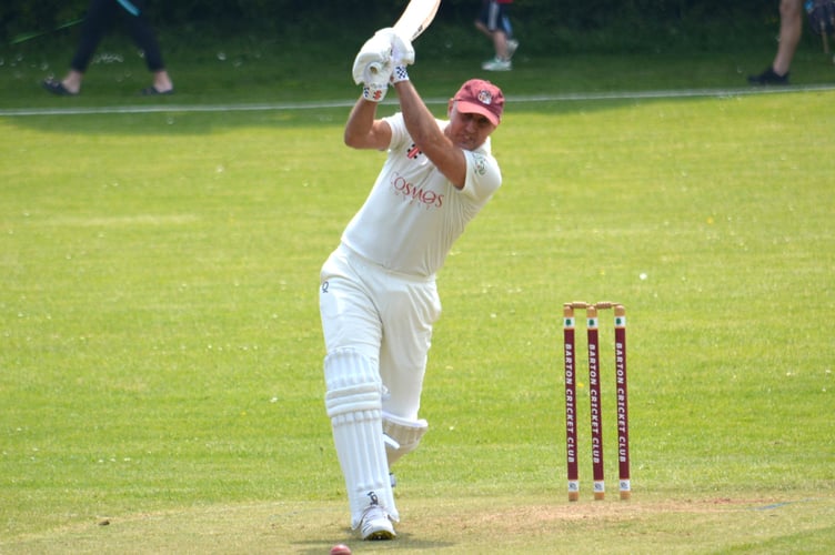 Dartington & Totnes opener Justin Osborne, who hit an unbeaten 85 in the win over Babbacombe