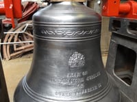 Kingswear’s new bells cast in Loughborough