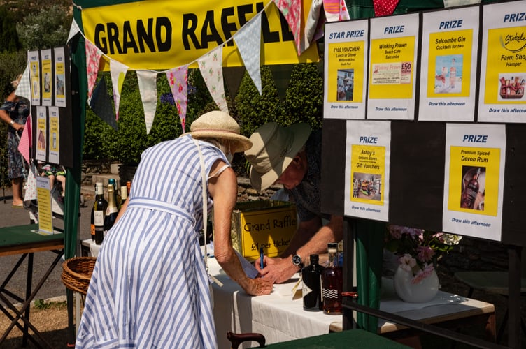 Buying a raffle ticket
