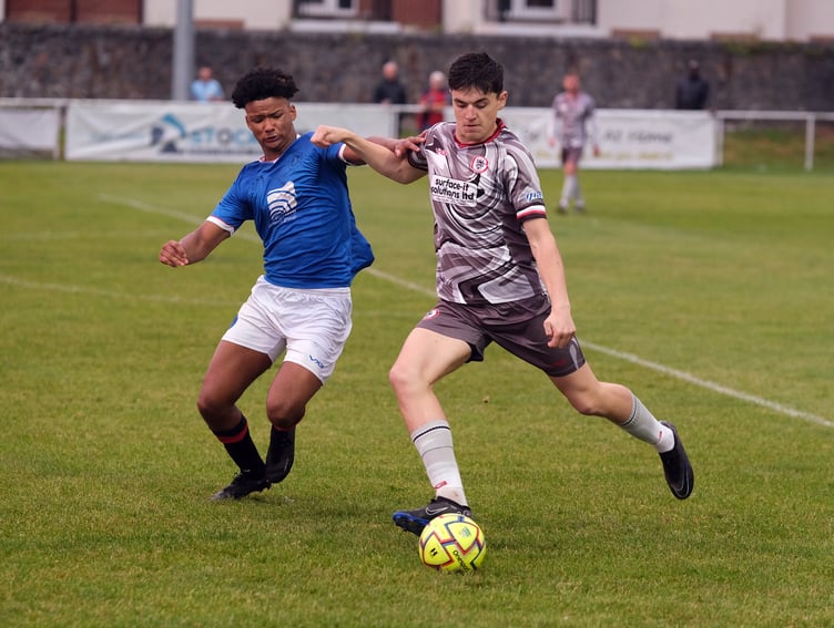 02-08-24 Newton 4 Bovey 0 Newton Spurs versus Bovey Tracey Photo: Alan Craig