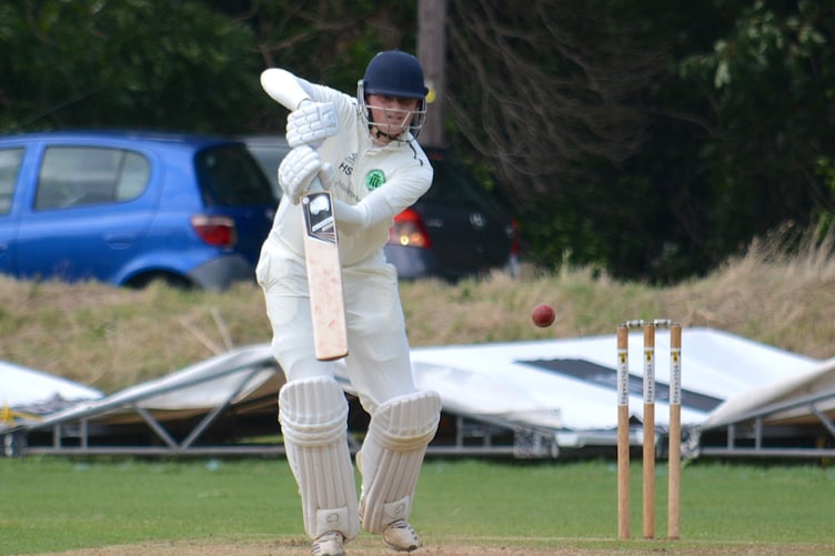 Ivybridge batsman Harry Solomon, who made a vital 25 in the chase to win against South Devon