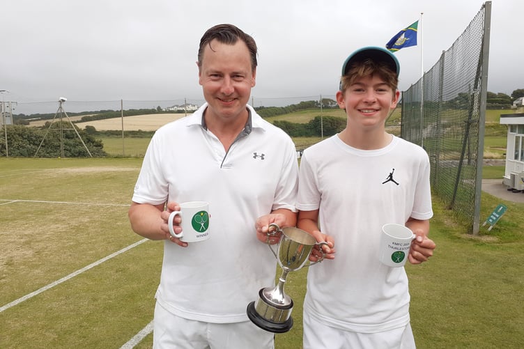 Kit Marshall Family Cup winners Freddie & Edward Lee