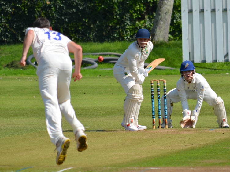 Stock shot of Cornwood's Ryan Rickard, who top scored against Sandford