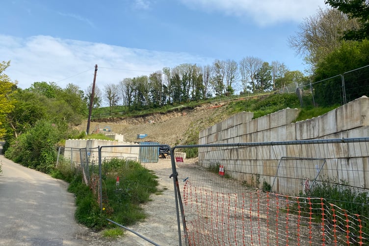 Locks Hill now a hole