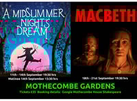 Two Shakespeare plays to be performed at Mothecombe