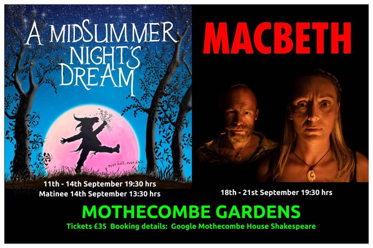 Posters for both productions