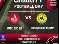 Football fixture for a good cause against Torquay United Allstars