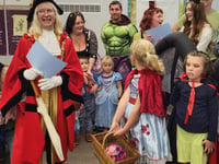 Mayor has fun at Mad Hatter's Tea Party 