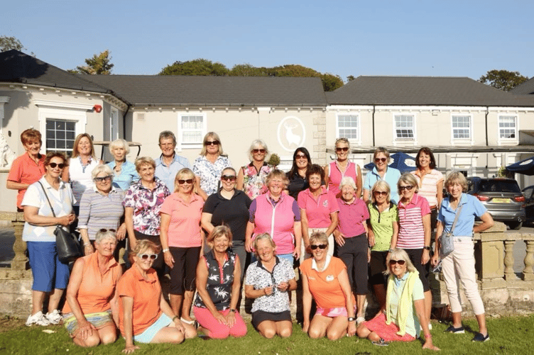 Thurlestone ladies away day at Elfordleigh Golf Club