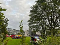 Casualty rescued in multi-agency operation