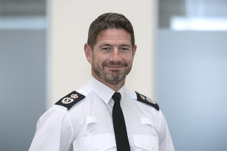 Acting Chief Constable Jim Colwell. Image courtesy: Devon and Cornwall Police