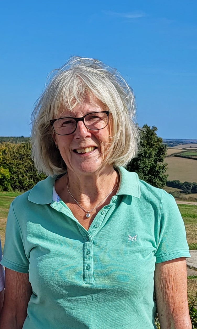 Lady Captain’s Away Day Trophy winner, Cherry Patterson