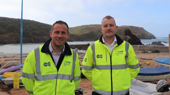 Two South West Water team members