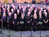 Salcombe choir delights audience at Kingsbridge fair performance