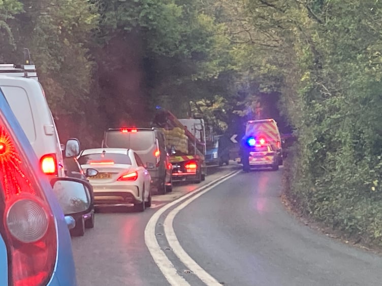 The site of the accident