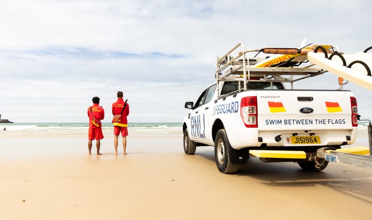 Life guards Ph: RNLI-Nathan Williams