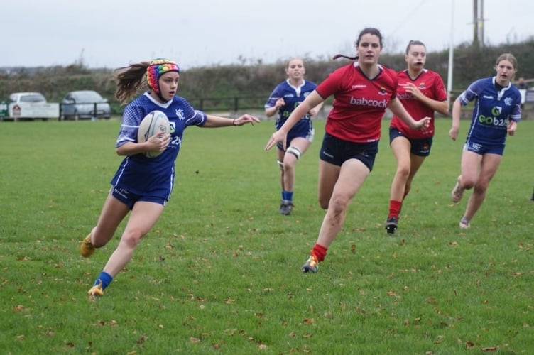 Kingsbridge U18s vs Devonport action