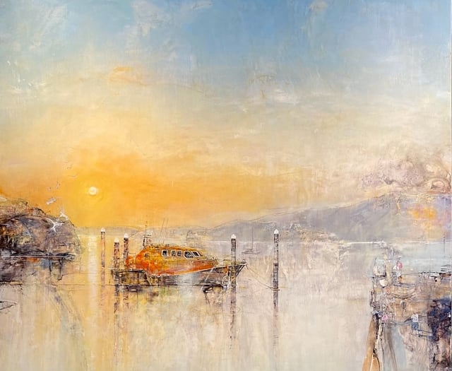 “Morning Sunrise goes to silent auction for Salcombe RNLI