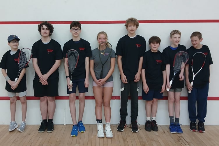 Dartington Squash Club juniors