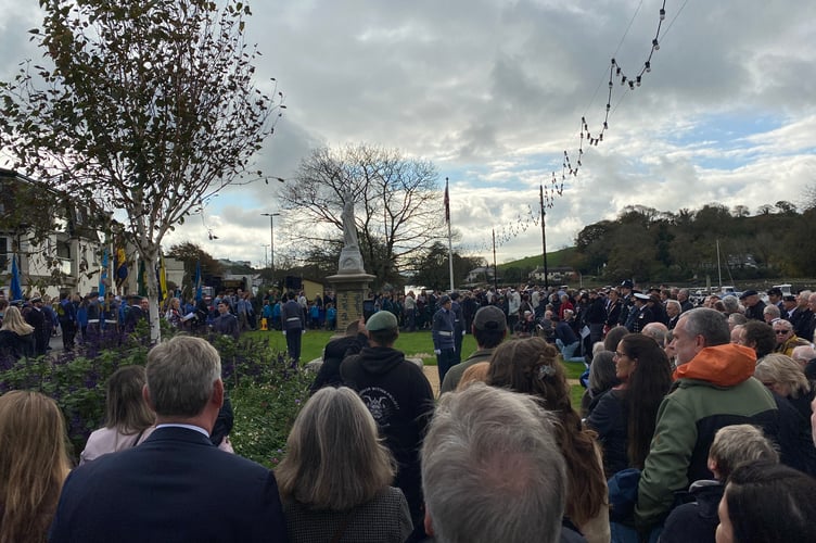 Preparing for the two minute silence