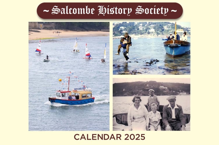 Salcombe History Society’s 2025 Calendar is now available to buy. Picture: Salcombe History Society