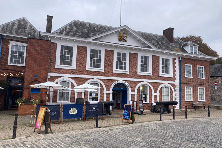 The Customs House on Exeter Quays