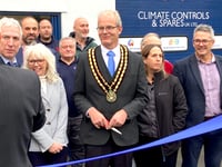 Mayor officiates opening of Ivybridge heat pump specialist 
