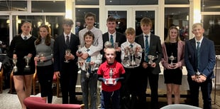 Thurlestone GC celebrate their promising juniors