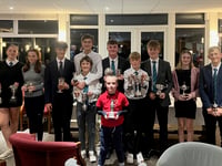 Thurlestone GC celebrate their promising juniors