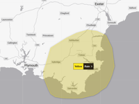 Heavy rain forecast as Met Office issue warning 