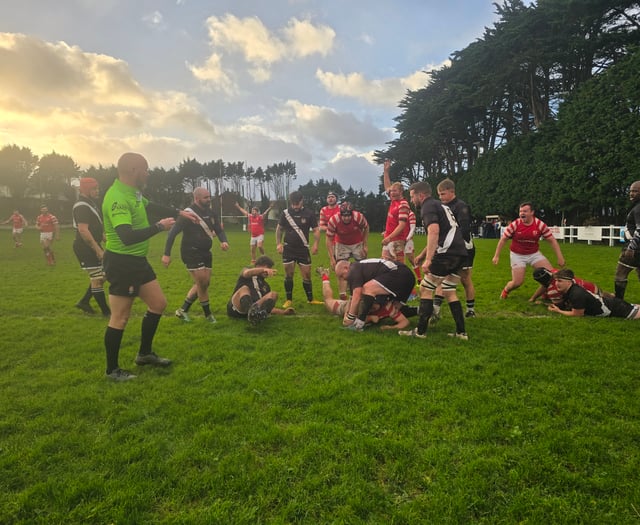Salcombe RFC strike again in blustery conditions