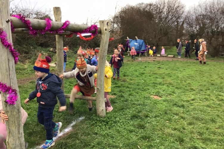 The Reindeer Run is underway