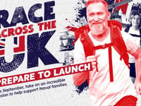 Navy and Marines event 'Race across the UK' finishing in Dartmouth