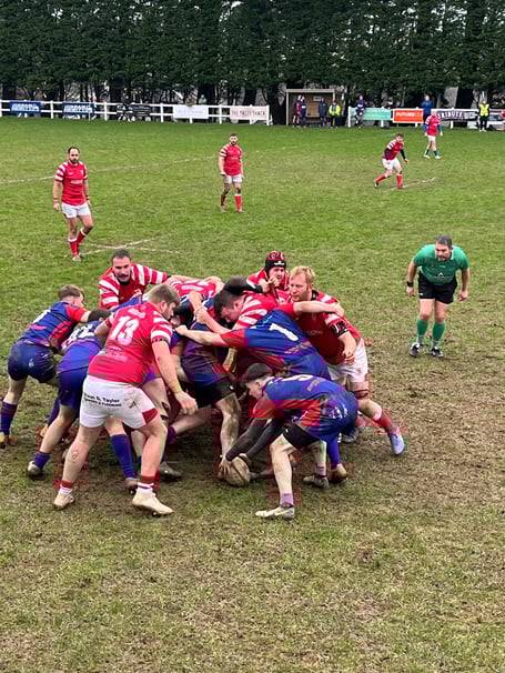 Action from Salcombe RFC vs Totnes