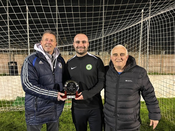 Ivybridge Town's player of the month for December Sam Hillson
