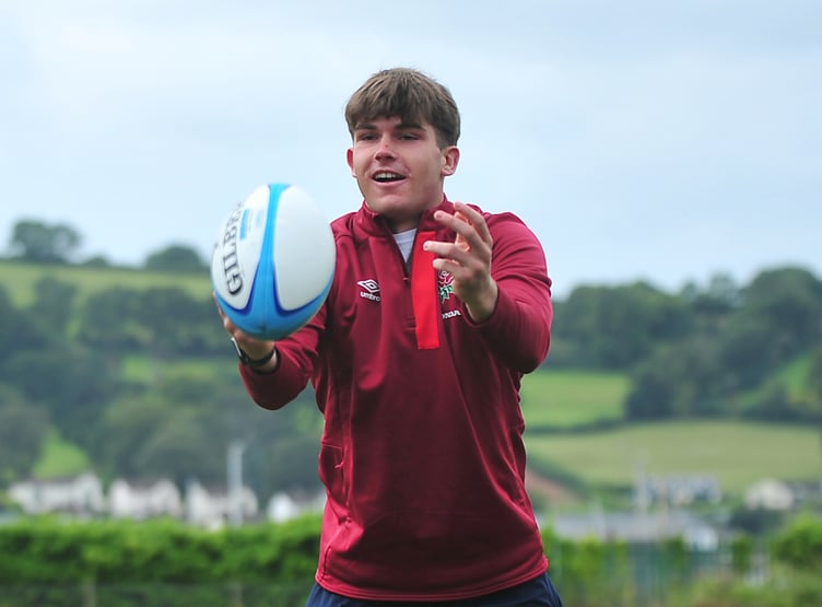 Ben Coen, of England's  Under-20  Rugby team